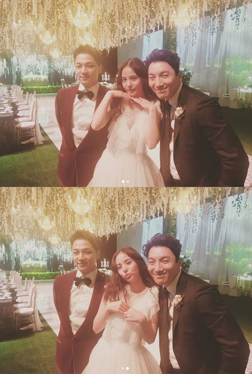 동현배. 태양 민효린. /사진=동현배 인스타그램