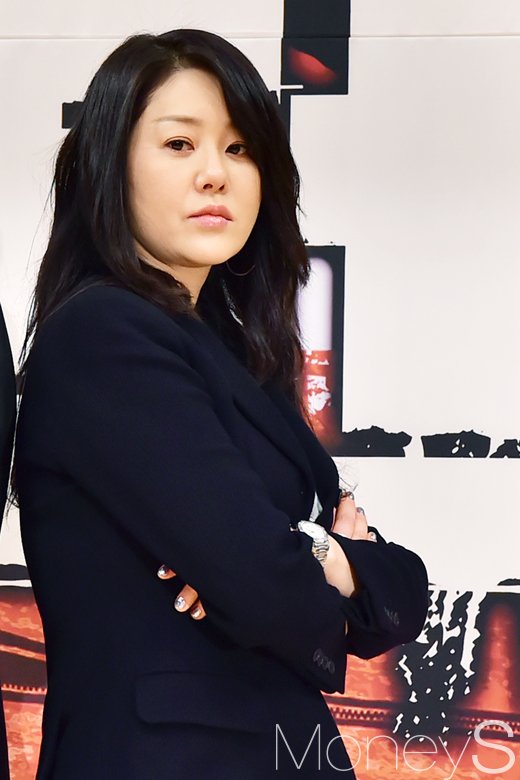 SBS 수목 드라마 '리턴(극본 최경미, 연출 주동민)' 제작발표회가 지난달 15일 서울 양천구 목동 SBS 사옥에서 열린 가운데 배우 고현정이 포즈를 취하고 있다. /사진=임한별 기자