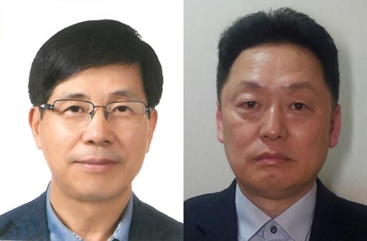 안중구 대우전자 대표(왼쪽), 김재현 대유위니아 대표. /사진=대유그룹