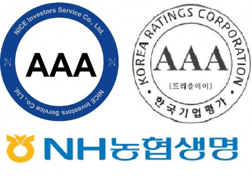 NH농협생명, 2년 연속 보험금지급능력평가 AAA등급 획득