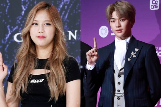 육지담, 강다니엘 /사진=스타뉴스