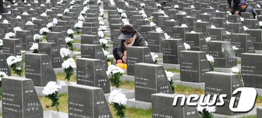 제주4·3평화공원에 마련된 행방불명인 묘역./사진=뉴스1
