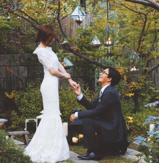 박수진, 배용준./사진=배용준 인스타그램 캡처