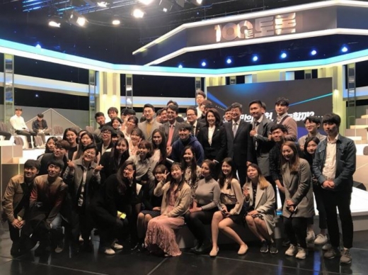 100분토론. 유시민 나경원. /사진=나경원 의원 SNS