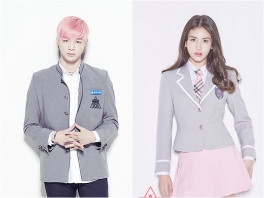 강다니엘(왼쪽), 전소미. /사진=Mnet 제공