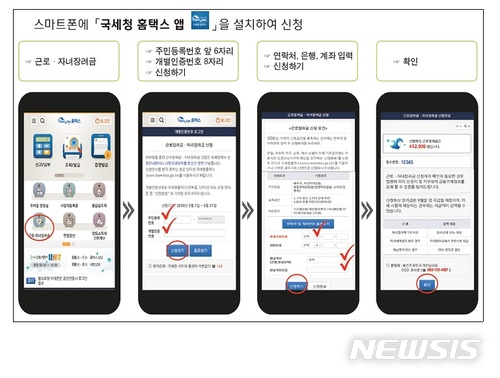 오늘(1일)부터 오는 31일까지 근로장려금 정기 신청자를 접수한다. /사진=뉴시스
