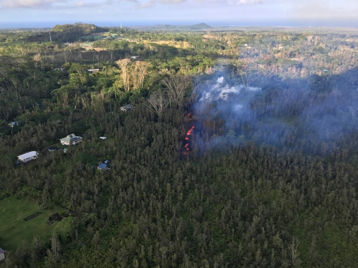 미국 하와이 킬라우에아 화산이 활동을 시작했다. /사진=뉴스1/AFP