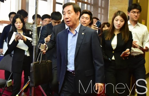 김성태 자유한국당 원내대표./사진=임한별 기자