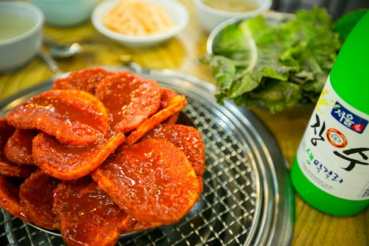 고추장 양념이 먹음직스러운 동그랑땡. /사진=한국관광공사 제공