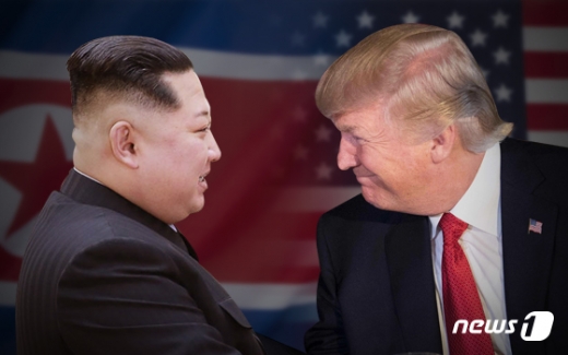 김정은 북한 국무위원장, 도널드 트럼프 미국 대통령./사진=뉴스1