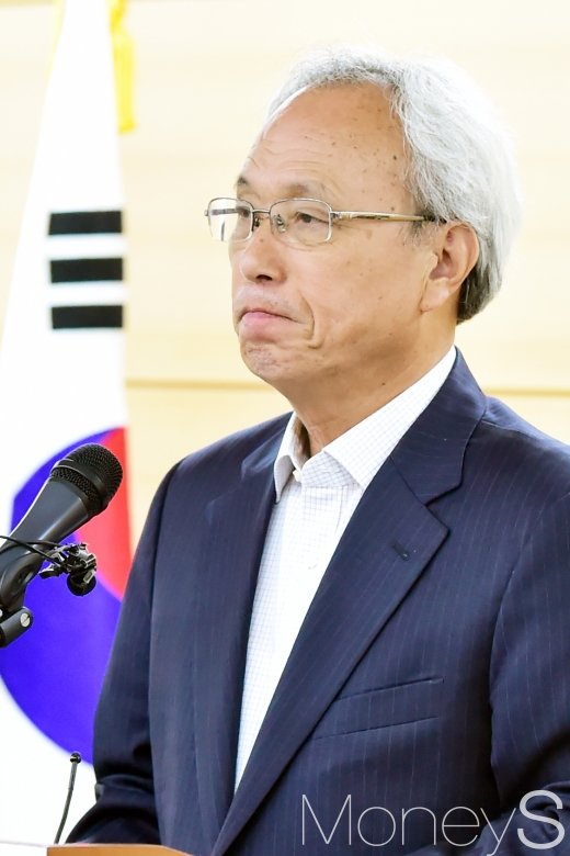[머니S포토] 노사정대표자회의 제안하는 문성현