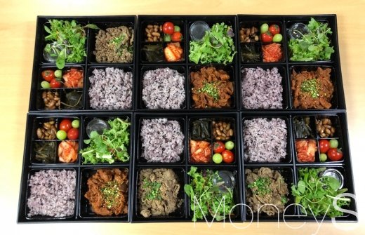 푸딩 도시락. /사진=류은혁 기자