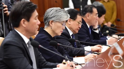 [머니S포토] 한자리에 모인 대외경제관련 각부처 장관들