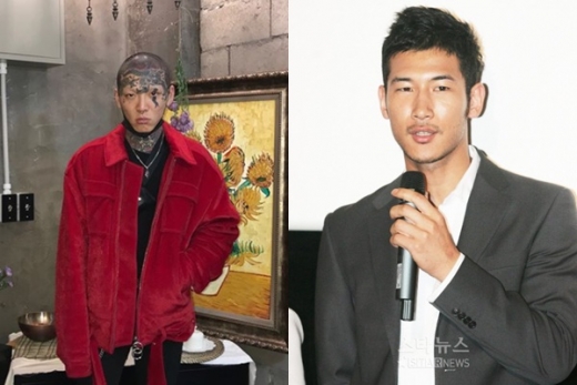 모델 겸 타투이스트 故 김우영(왼쪽)과 배우 故 이언. /사진=김우영 인스타그램, 스타뉴스