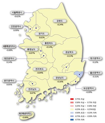 광주 아파트값 주춤, 전남 '순천·광양'은 강세