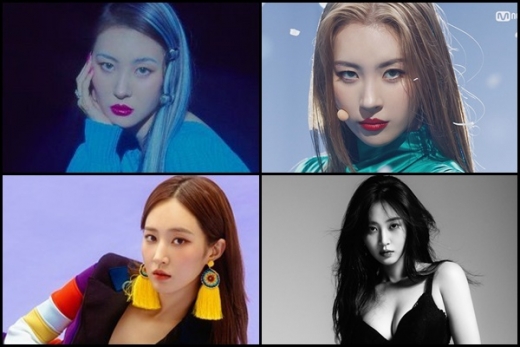 선미 유리./사진=각 소속사 제공, Mnet 캡처