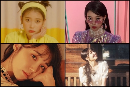 아이유 정은지. /사진=뮤비 캡처, 인스타그램, 각 소속사 제공