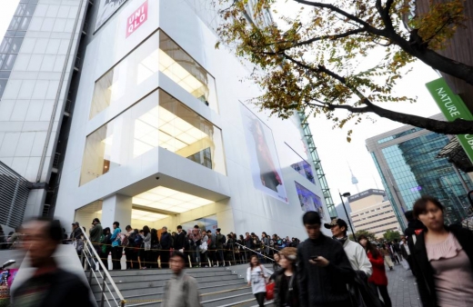 글로벌 SPA브랜드 유니클로(UNIQLO)의 글로벌 플래그십 스토어 명동 중앙점/사진=머니투데이DB