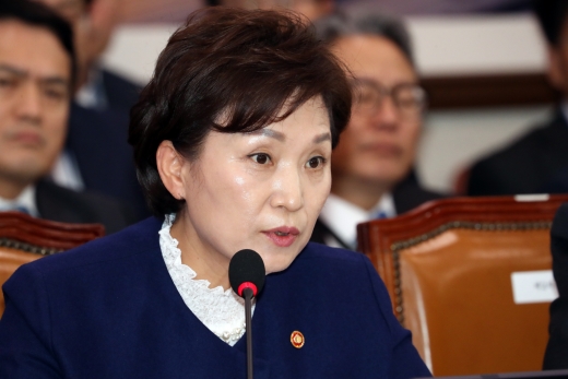 김현미 국토부 장관. /사진=뉴시스 박영태 기자