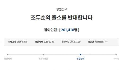 청와대 국민청원 캡처.