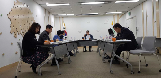 ▲ 2019년 상반기 개관 사회기반시설 추진사항 점검회의. / 사진제공=양주시