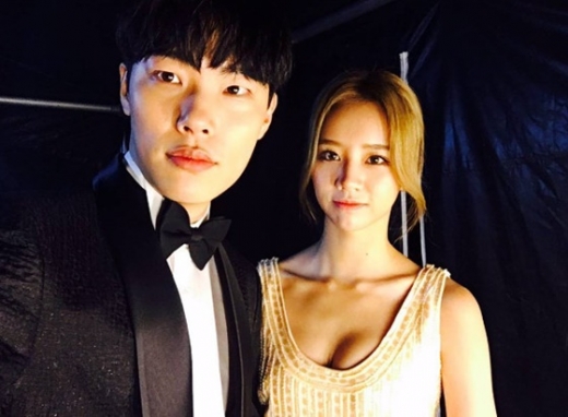 배우 류준열(왼쪽)과 혜리. /사진=혜리 인스타그램