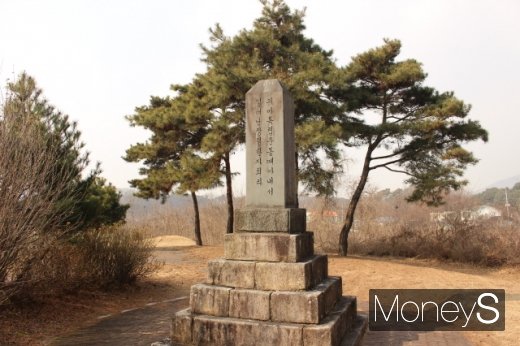 구미산 아우내장터 기미독립운동 기념비. /사진=박정웅 기자