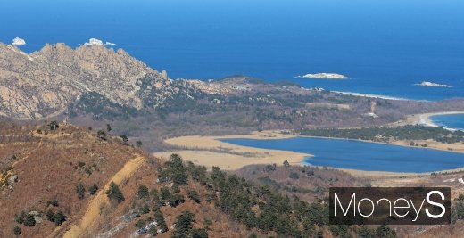 [머니S포토] 고성GP에서 바라본 아름다운 금강산