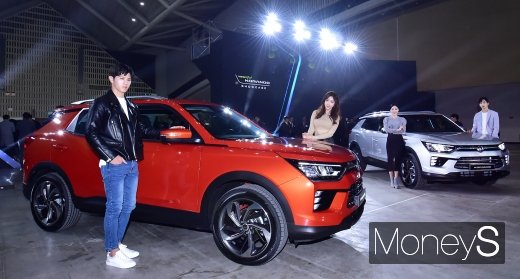 쌍용자동차 신형 코란도. /사진=임한별 기자
