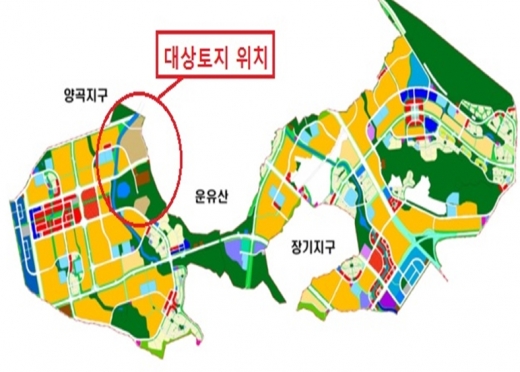 토지 위치도. /사진=LH