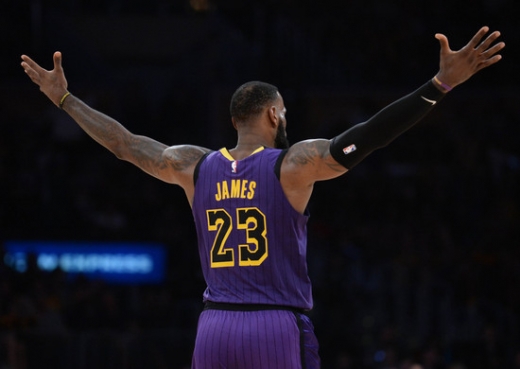 마이클 조던을 넘고 NBA 통산 득점 4위에 오른 르브론 제임스. /사진=로이터