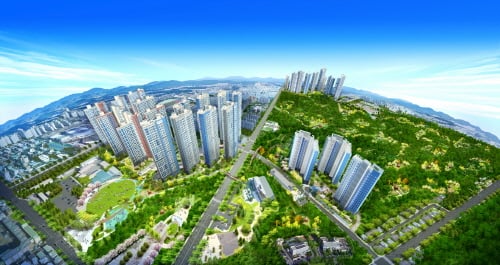 원주 2656세대 빅브랜드 주거타운… ‘원주 더샵 센트럴파크’ 3월 15일 분양 예정