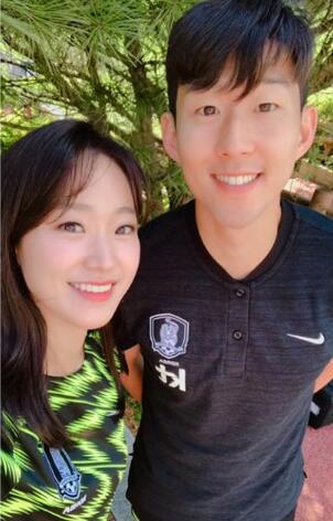 주시은 아나운서(왼쪽). 손흥민. /사진=주시은 아나운서 인스타그램