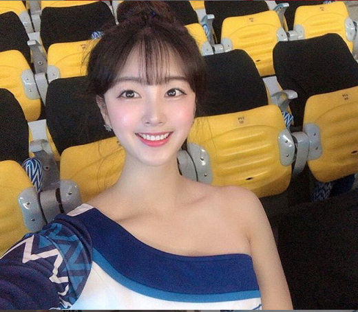 안지현 치어리더. /사진=안지현 인스타그램 캡처
