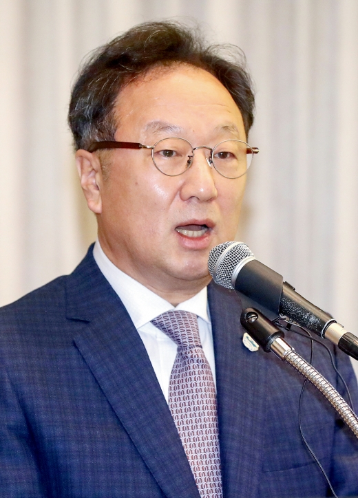 이우석 코오롱생명과학 대표이사. /사진=머니투데이 홍봉진 기자