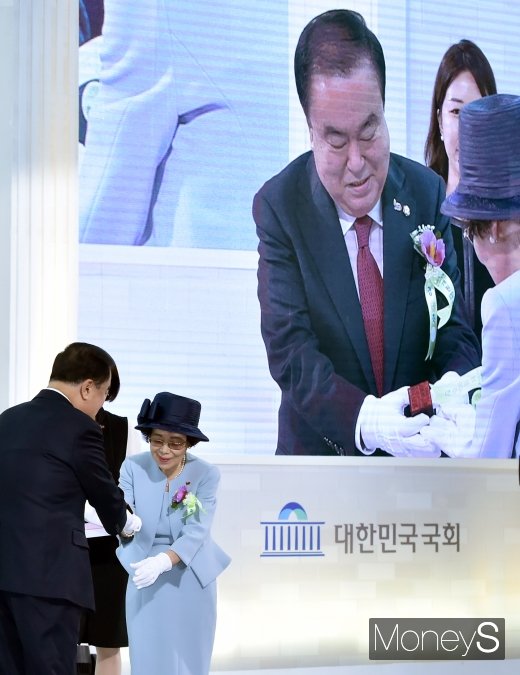 [머니S포토] 100년만에 고국품에 돌아온 임시의정원 관인