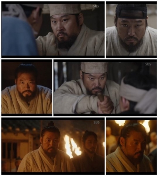 배우 최무성이 '녹두장군 전봉준' 역할을 소화하면서 네티즌의 관심을 받고 있다. /사진=SBS