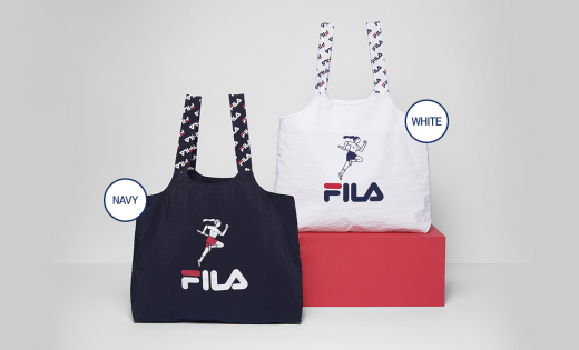 이니스프리 FILA 콜라보 바이플라스틱백. /사진=이니스프리 홈페이지 캡처