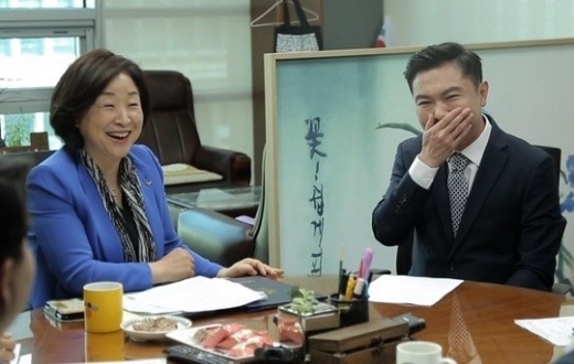 임원희 심상정. /사진=SBS 제공