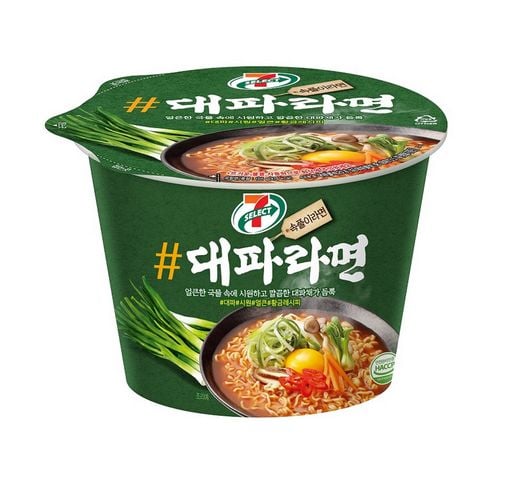 속풀이에 딱! 세븐일레븐, '세븐셀렉트 대파라면' 출시