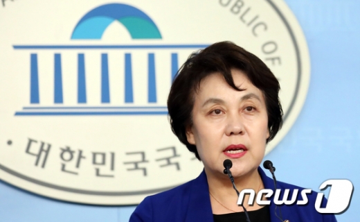 정춘숙 더불어민주당 원내대변인. /사진=뉴스1 김명섭 기자