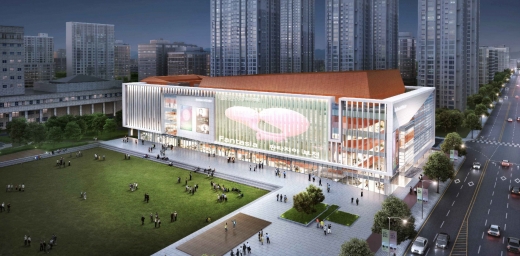 부천문화예술회관 조감도. /사진=한진중공업 건설부문