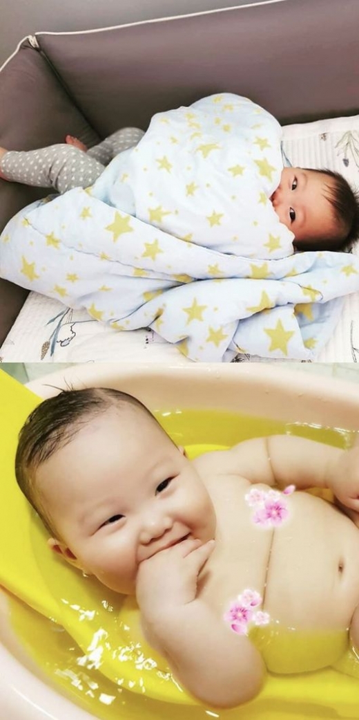 장윤정 둘째딸 공개. /사진=도경완 인스타그램 캡처