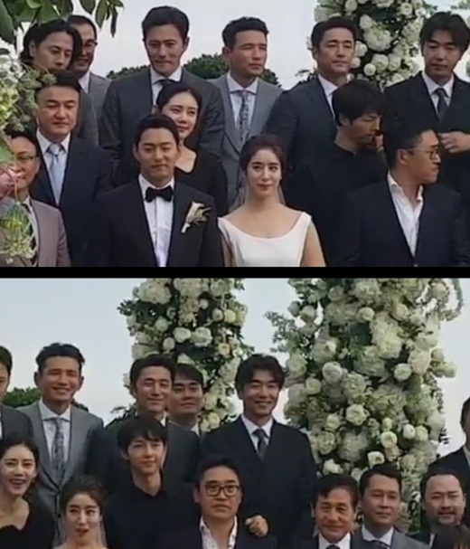 주진모 민혜연. /사진=김현욱 아나운서 인스타그램