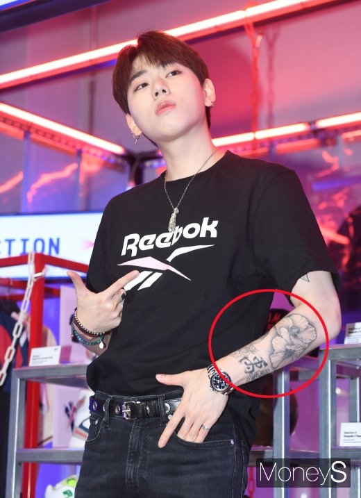 [머니S포토] 블락비 지코 '눈에 띄는 타투'