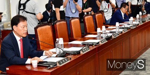 [머니S포토] 사개특위 불참한 자유한국당 간사의 발언