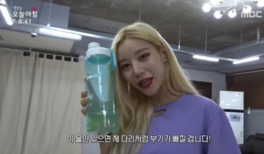 아이돌물. /사진=MBC 생방송 오늘 아침 방송 화면 캡처    