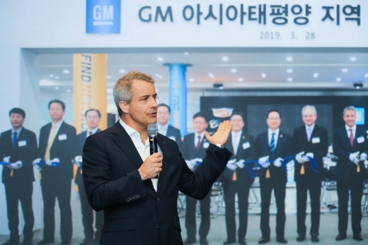 줄리안 블리셋 GM 해외사업부문 사장. /사진=한국지엠