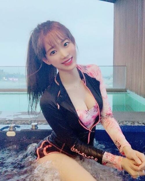 김한나 치어리더. /사진=김한나 치어리드 인스타그램 캡처