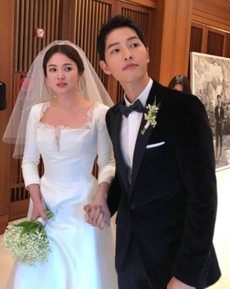 송중기 송혜교. /사진=블러썸엔터테인먼트&UAA 제공